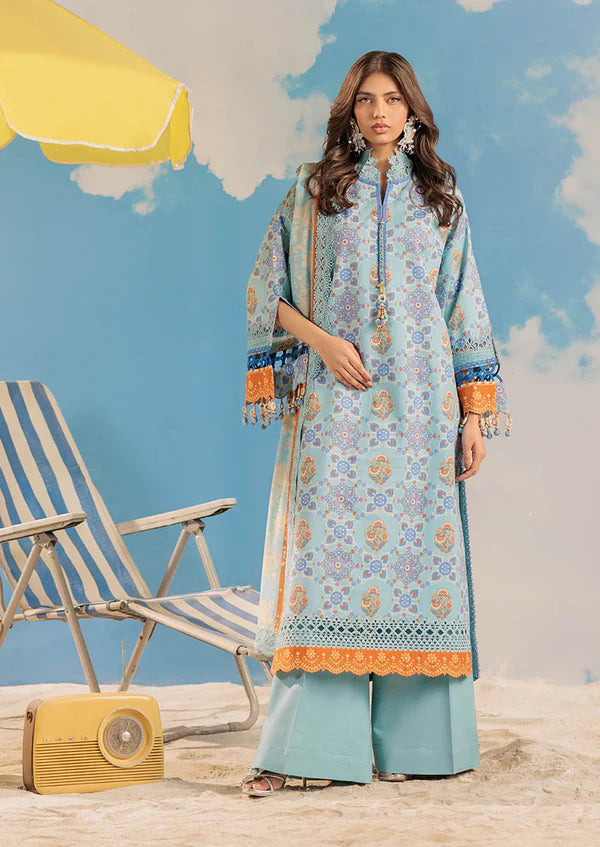 Bonanza Satrangi 3pc Unstitched Lawn Suit