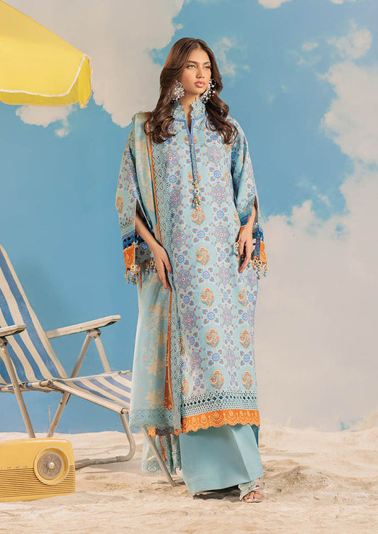 Bonanza Satrangi 3pc Unstitched Lawn Suit