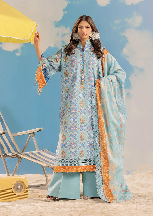 Bonanza Satrangi 3pc Unstitched Lawn Suit