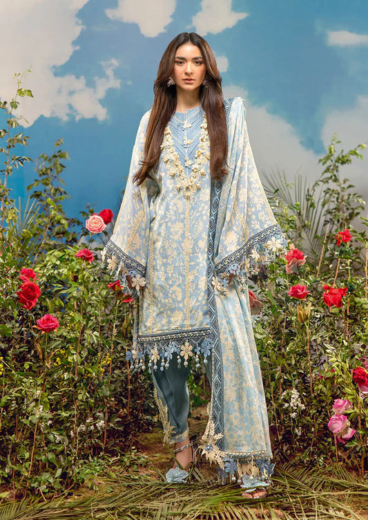 Bonanza Satrangi 3pc Unstitched Lawn Suit