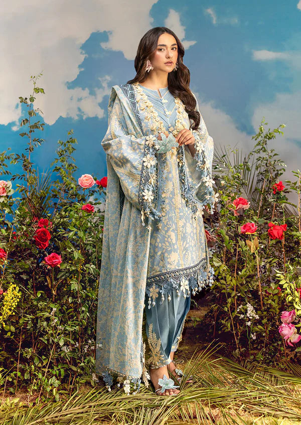 Bonanza Satrangi 3pc Unstitched Lawn Suit