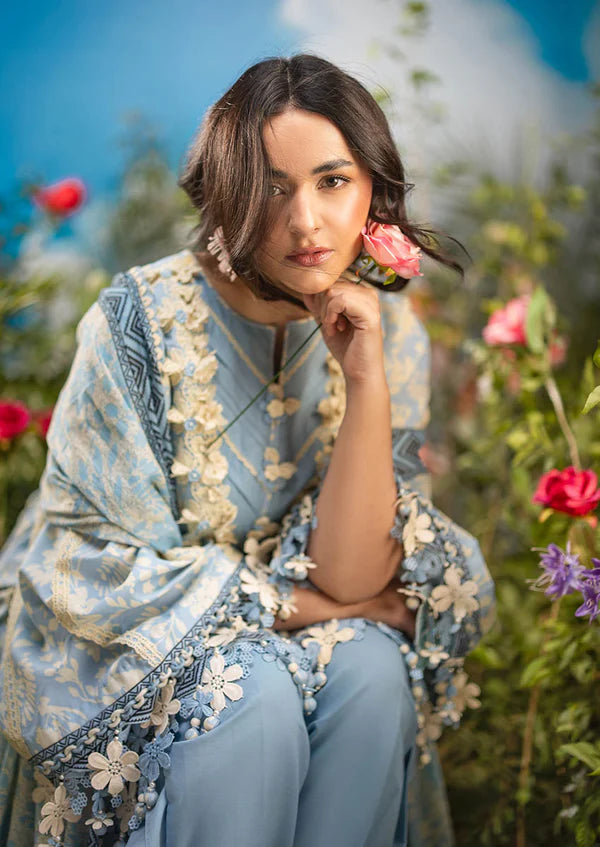 Bonanza Satrangi 3pc Unstitched Lawn Suit