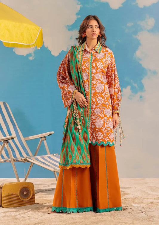 Bonanza Satrangi 3pc Unstitched Lawn Suit