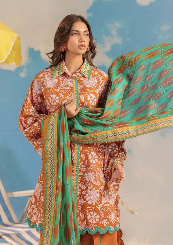 Bonanza Satrangi 3pc Unstitched Lawn Suit