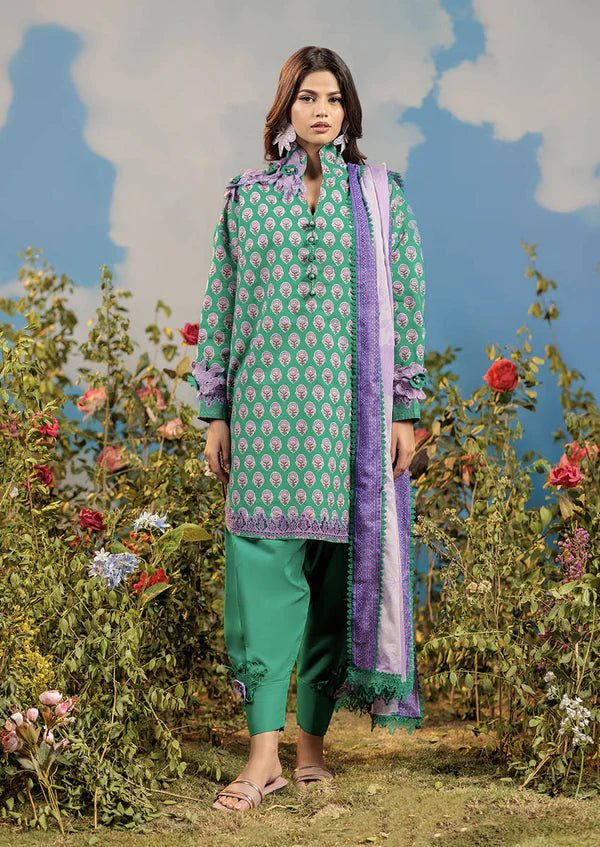 Bonanza Satrangi 3pc Unstitched Lawn Suit