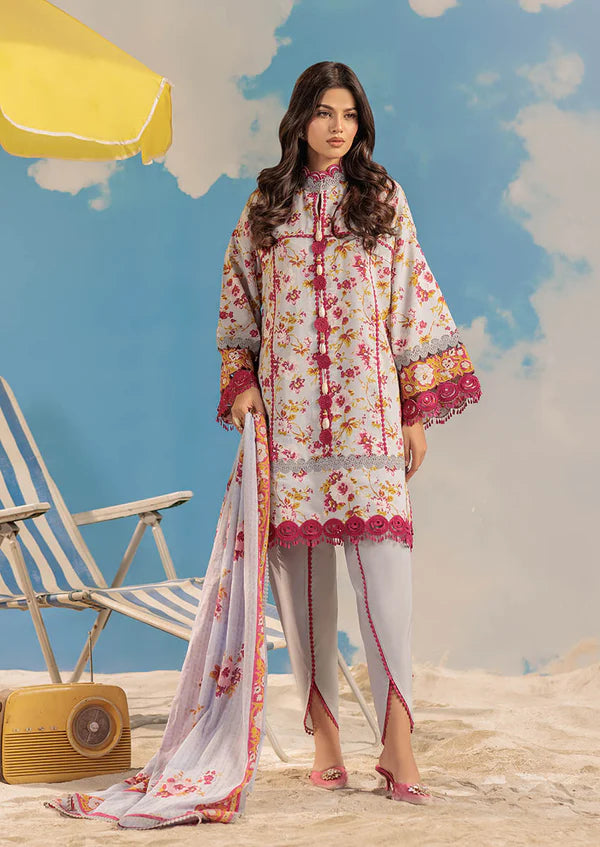 Bonanza Satrangi 3pc Unstitched Lawn Suit