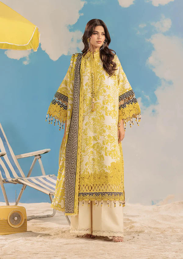 Bonanza Satrangi 3pc Unstitched Lawn Suit