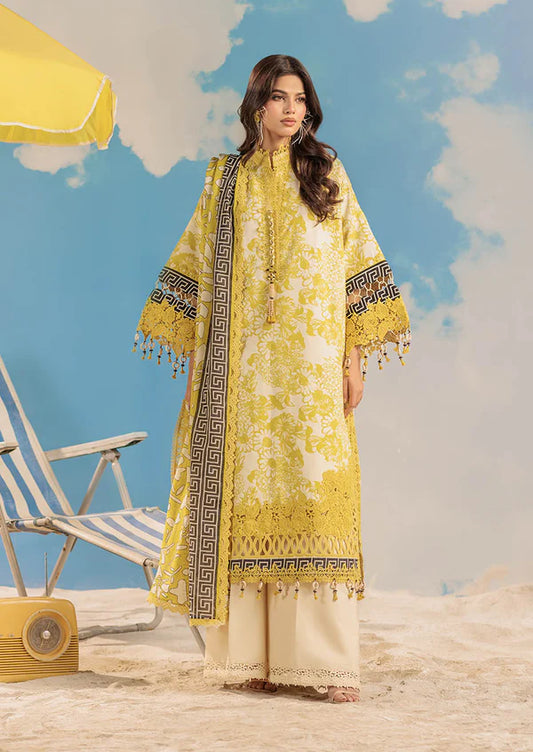 Bonanza Satrangi 3pc Unstitched Lawn Suit