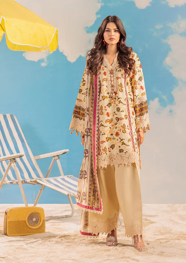 Bonanza Satrangi 3pc Unstitched Lawn Suit