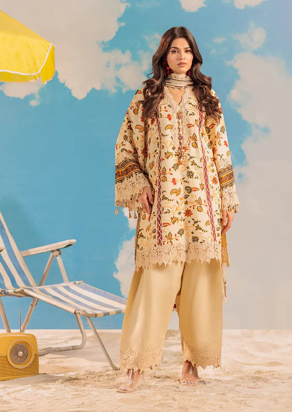 Bonanza Satrangi 3pc Unstitched Lawn Suit