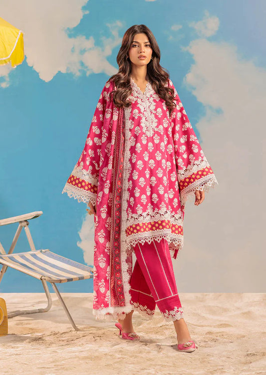 Bonanza Satrangi 3pc Unstitched Lawn Suit
