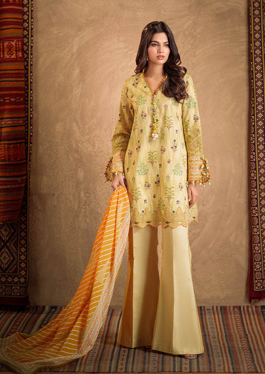 Bonanza Satrangi 3pc Unstitched Lawn Suit