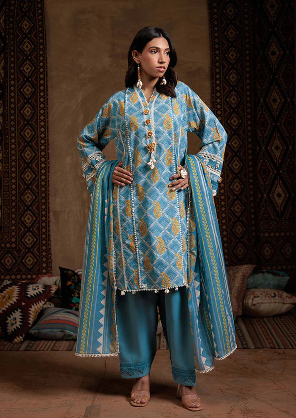 Bonanza Satrangi 3pc Unstitched Lawn Suit