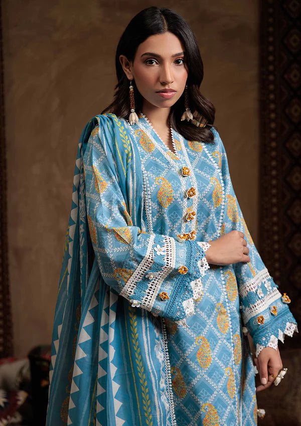 Bonanza Satrangi 3pc Unstitched Lawn Suit