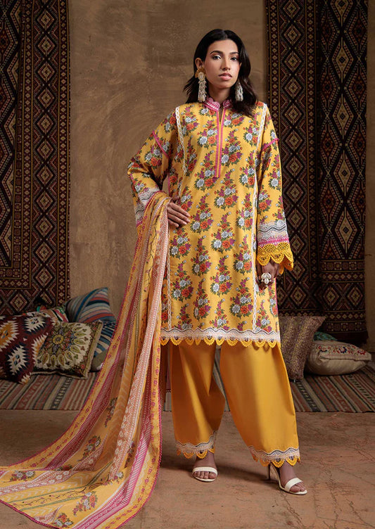 Bonanza Satrangi 3pc Unstitched Lawn Suit