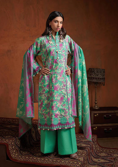 Bonanza Satrangi 3pc Unstitched Lawn Suit