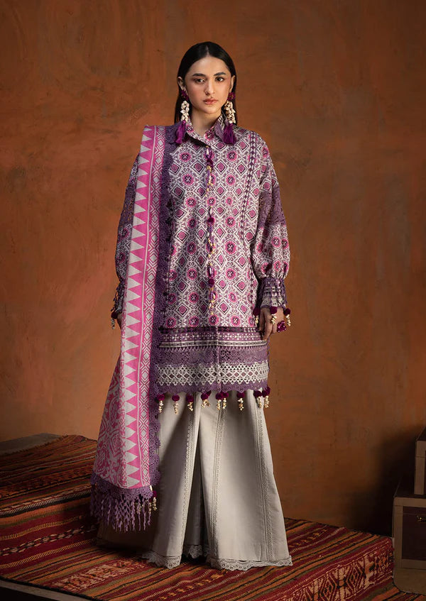 Bonanza Satrangi 3pc Unstitched Lawn Suit