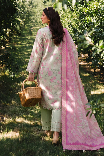 Mint Green | Zellbury 3pc Unstitched Chikankari
