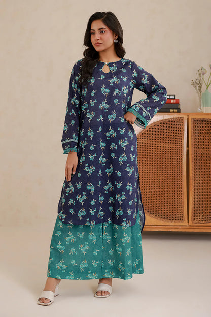 Blue | Zellbury 2pc Unstitched Lawn