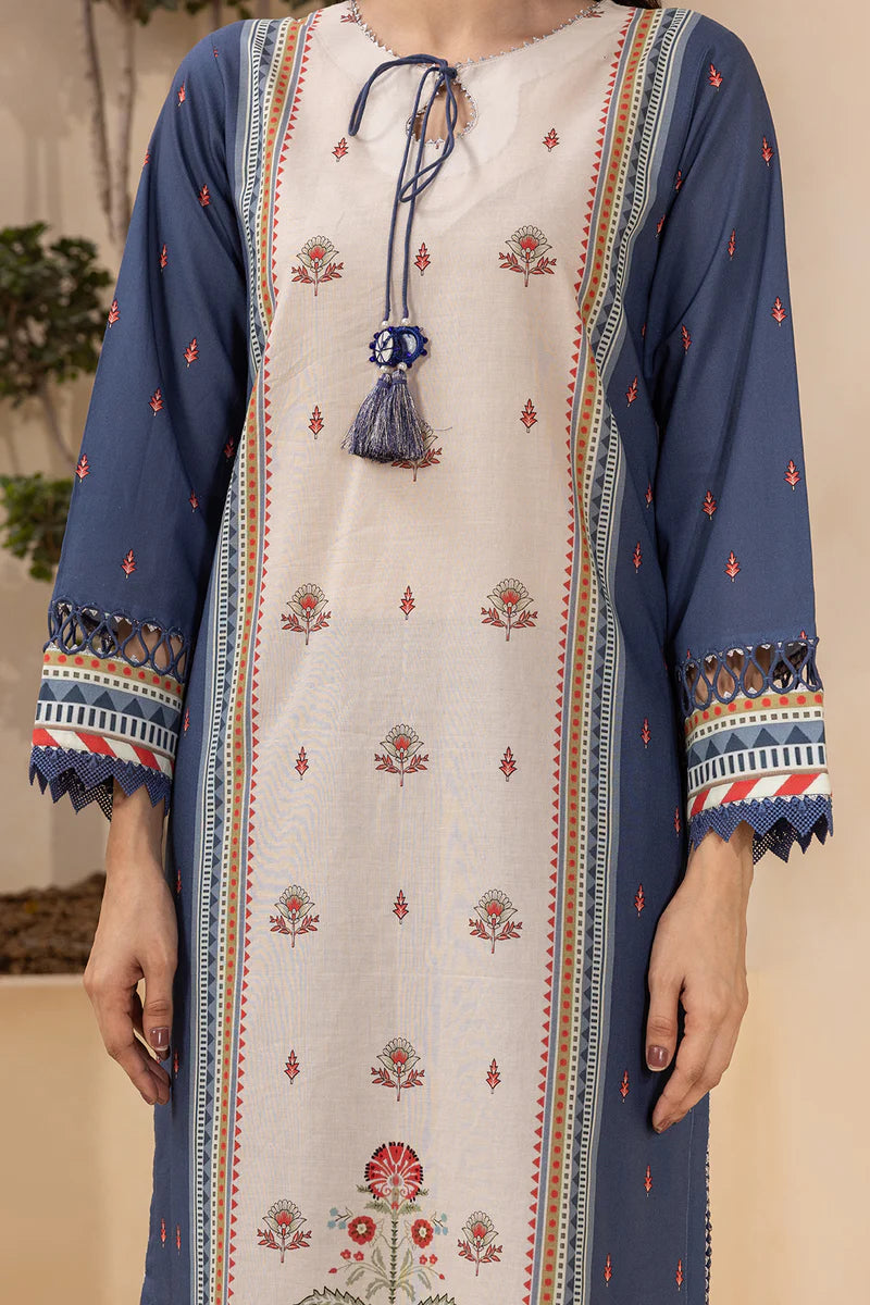 Adratic | Zellbury 3pc Unstitched Dobby Lawn
