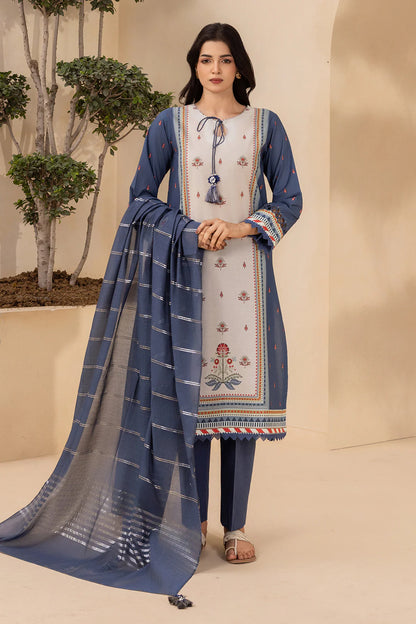 Adratic | Zellbury 3pc Unstitched Dobby Lawn