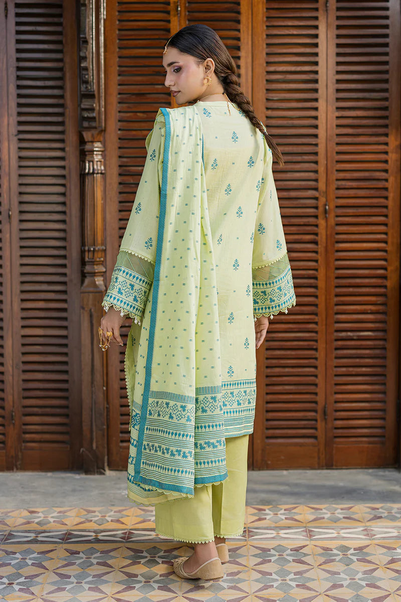 Off White | Zellbury 3pc Unstitched Jacquard