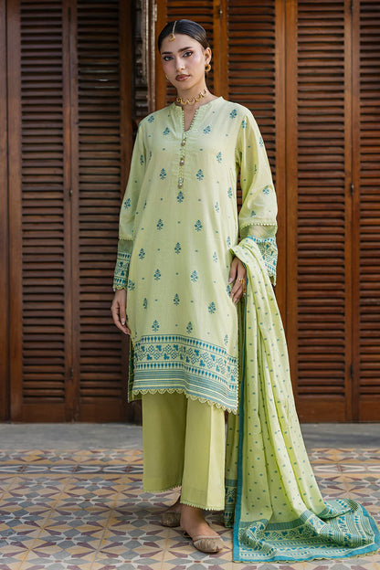 Off White | Zellbury 3pc Unstitched Jacquard