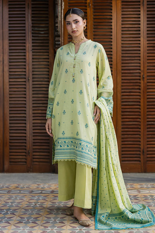 Off White | Zellbury 3pc Unstitched Jacquard