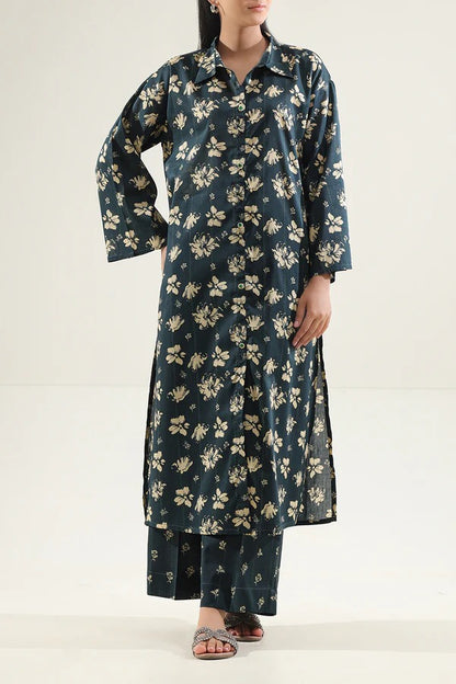 Green | Saya 2PC Unstitched Lawn Suit