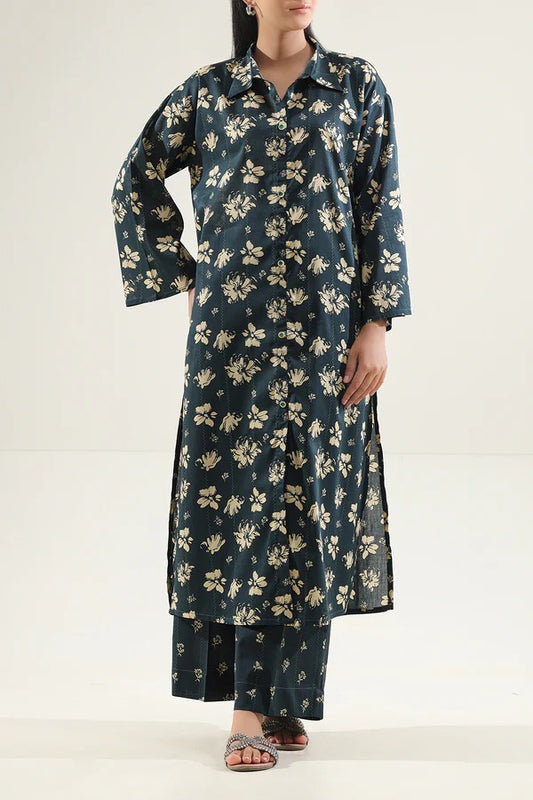 Green | Saya 2PC Unstitched Lawn Suit