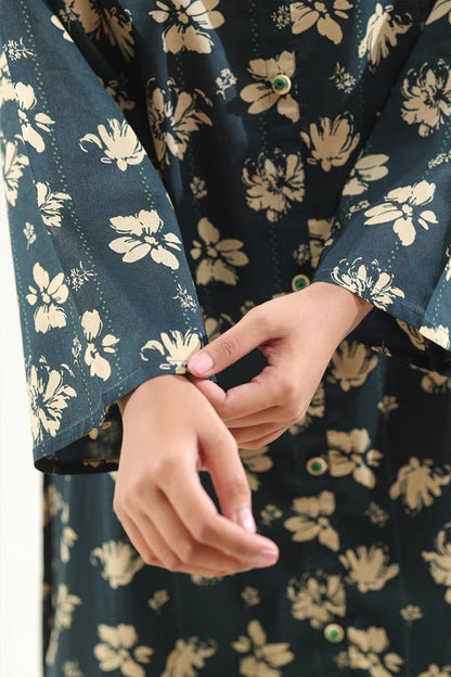 Green | Saya 2PC Unstitched Lawn Suit