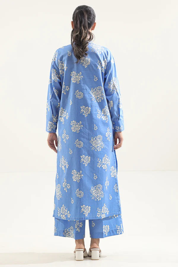 Blue | Saya 2PC Unstitched Lawn Suit