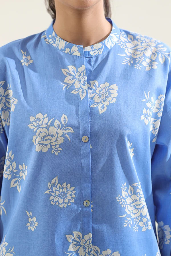 Blue | Saya 2PC Unstitched Lawn Suit