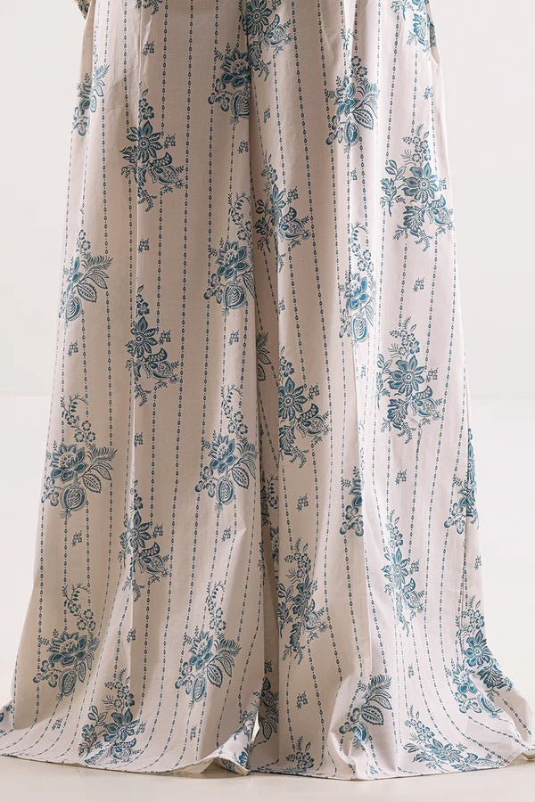 Cream | Saya 2PC Unstitched Lawn Suit