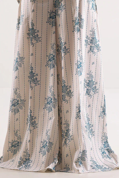 Cream | Saya 2PC Unstitched Lawn Suit