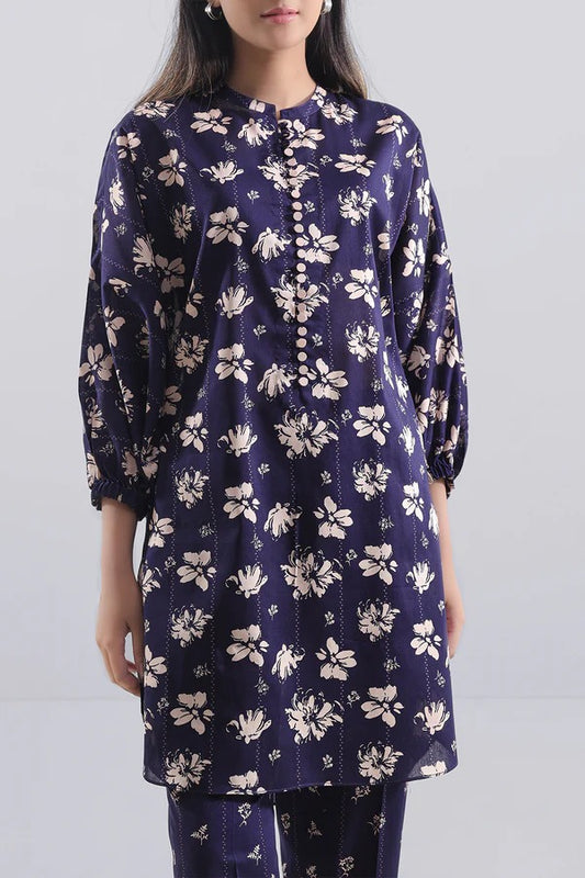 Blue | Saya 2PC Unstitched Lawn Suit