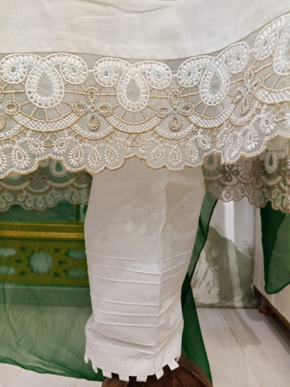 White | Khaadi Stitched 3pc
