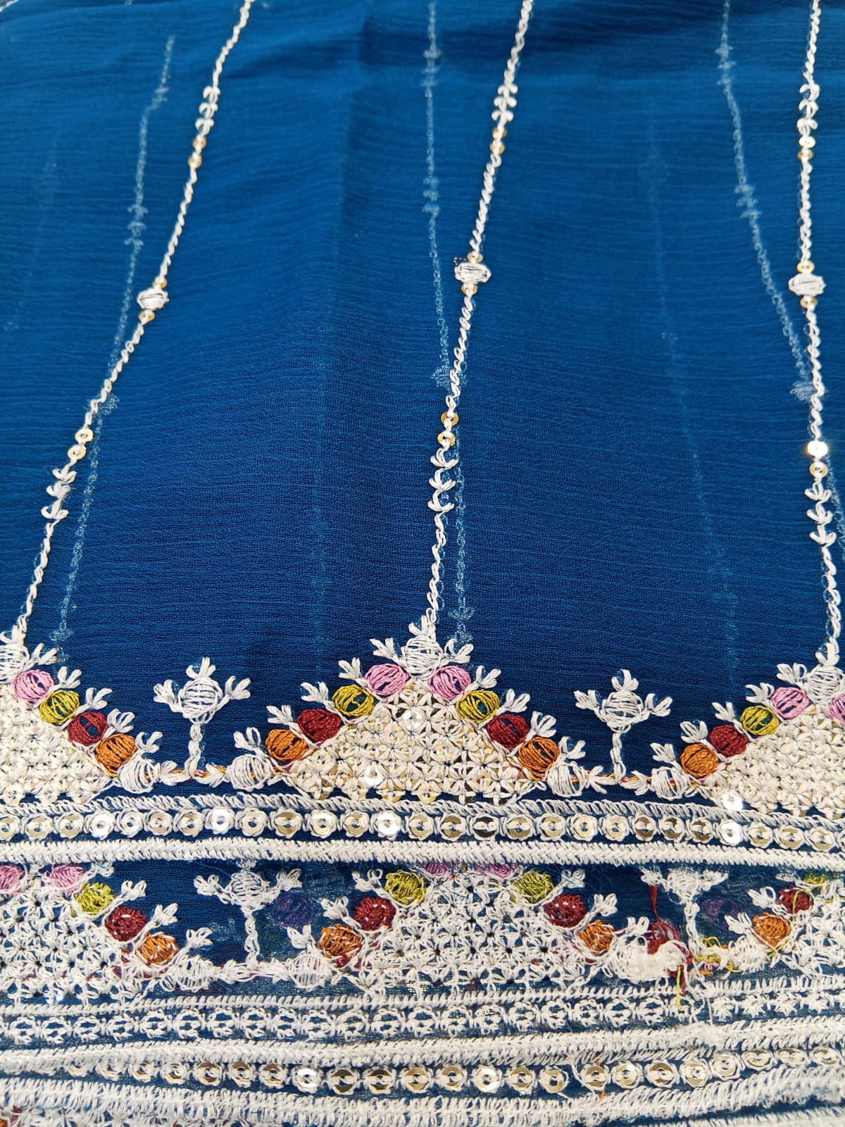 Zinc | Luxury Chiffon Embroidered