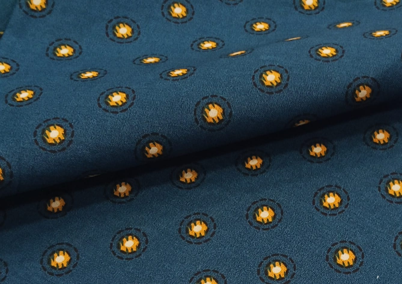 Teal Blue | Saya 2PC Unstitched Lawn Suit