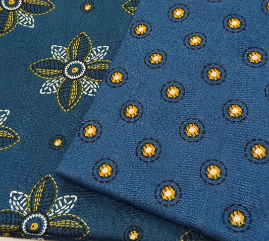 Teal Blue | Saya 2PC Unstitched Lawn Suit