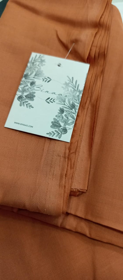 Gull Bahar by Binaas 3pc Unstitched Lawn Collection – Mustard Orange
