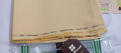 Skin | Gul Ahmed Men's Unstitched Soft Cotton