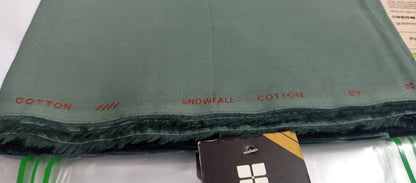 Light Teal | Gul Ahmed Men's Unstitched Soft Cotton