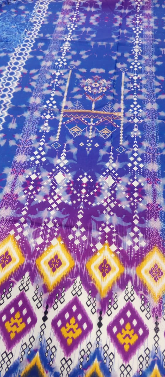 Purple | Moonlight by GJ 3pc Unstitched  Lawn Collection