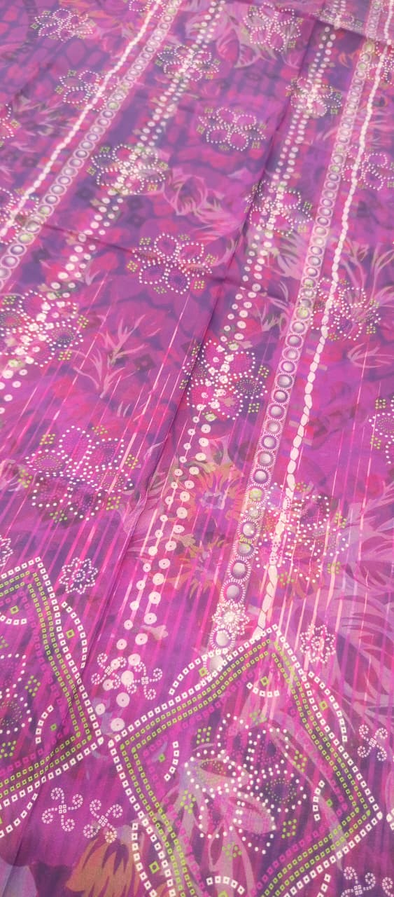 Deep Purple | Moonlight by GJ 3pc Unstitched  Lawn Collection