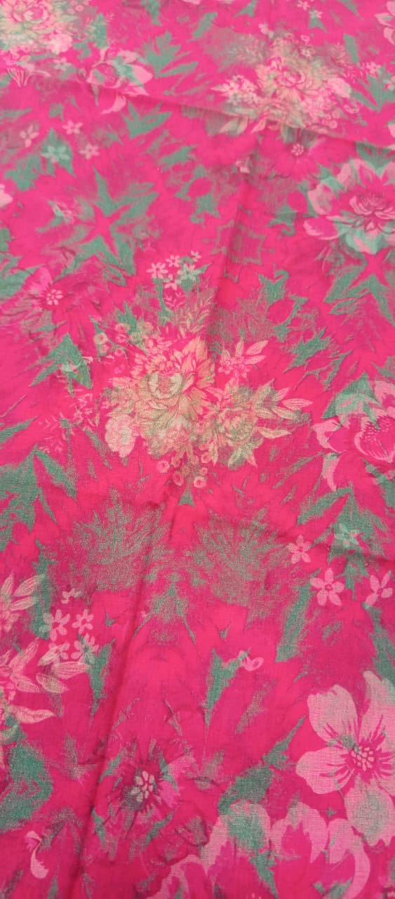 Shocking Pink | Moonlight by GJ 3pc Unstitched  Lawn Collection
