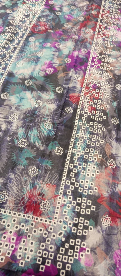 Purple | Moonlight by GJ 3pc Unstitched  Lawn Collection