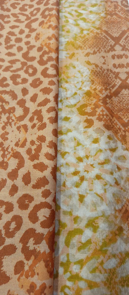 Rust | Moonlight by GJ 3pc Unstitched  Lawn Collection