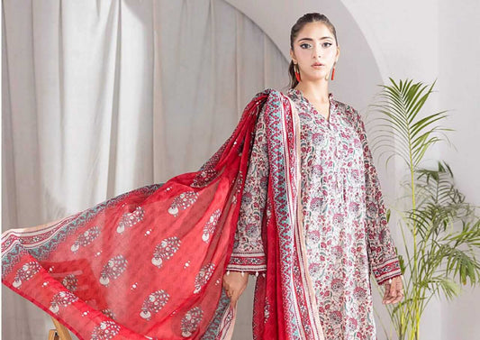 Fawn | Salina 3pc Unstitched Lawn Collection