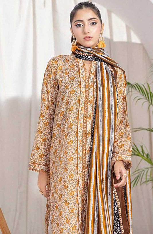 Mustard | Salina 3pc Unstitched Lawn Collection